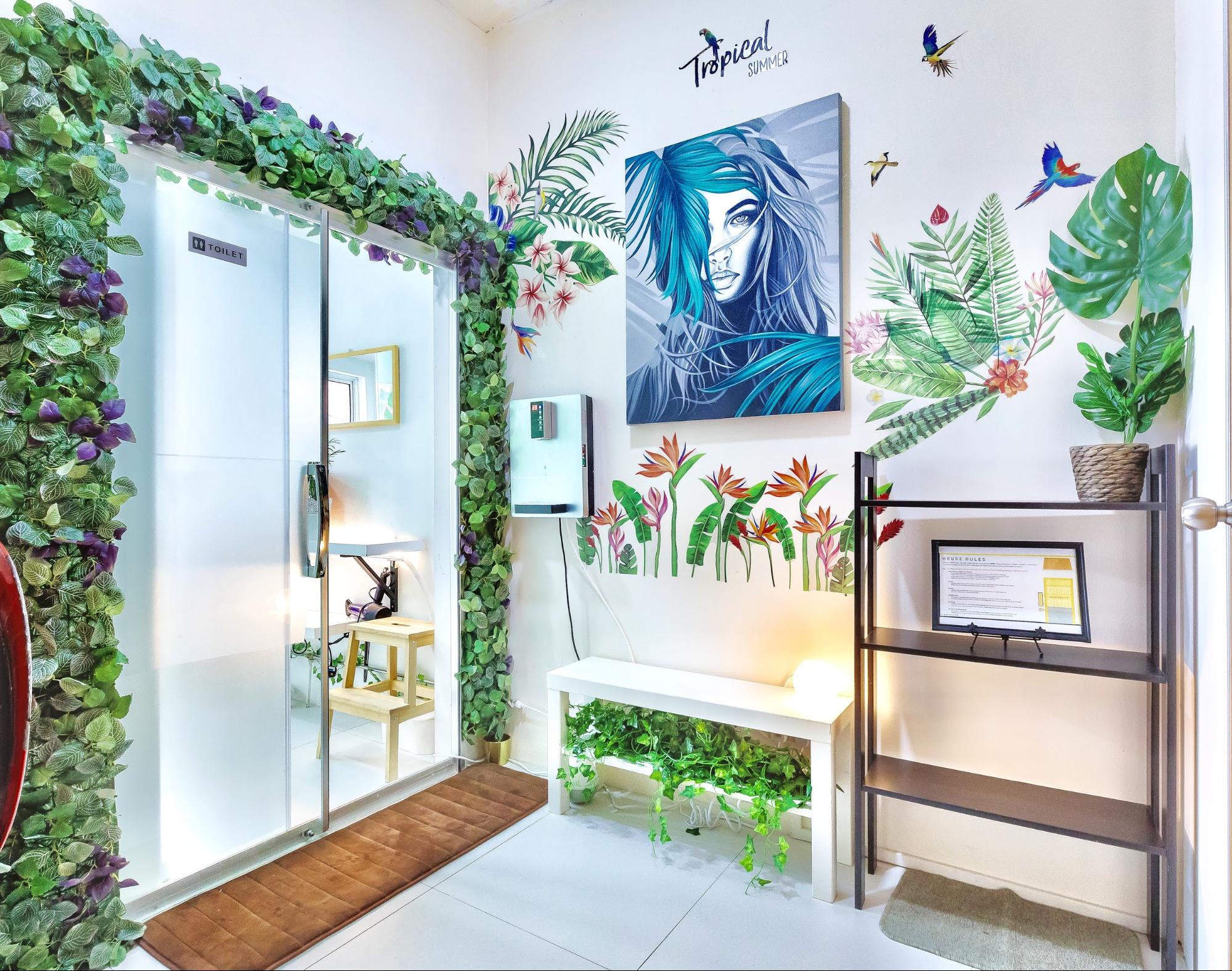 Hipstercity 厕所内饰-新加坡经济型旅馆