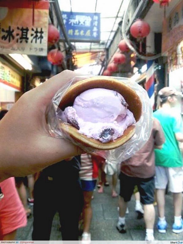 铜板烧冰淇淋-台湾精彩行程