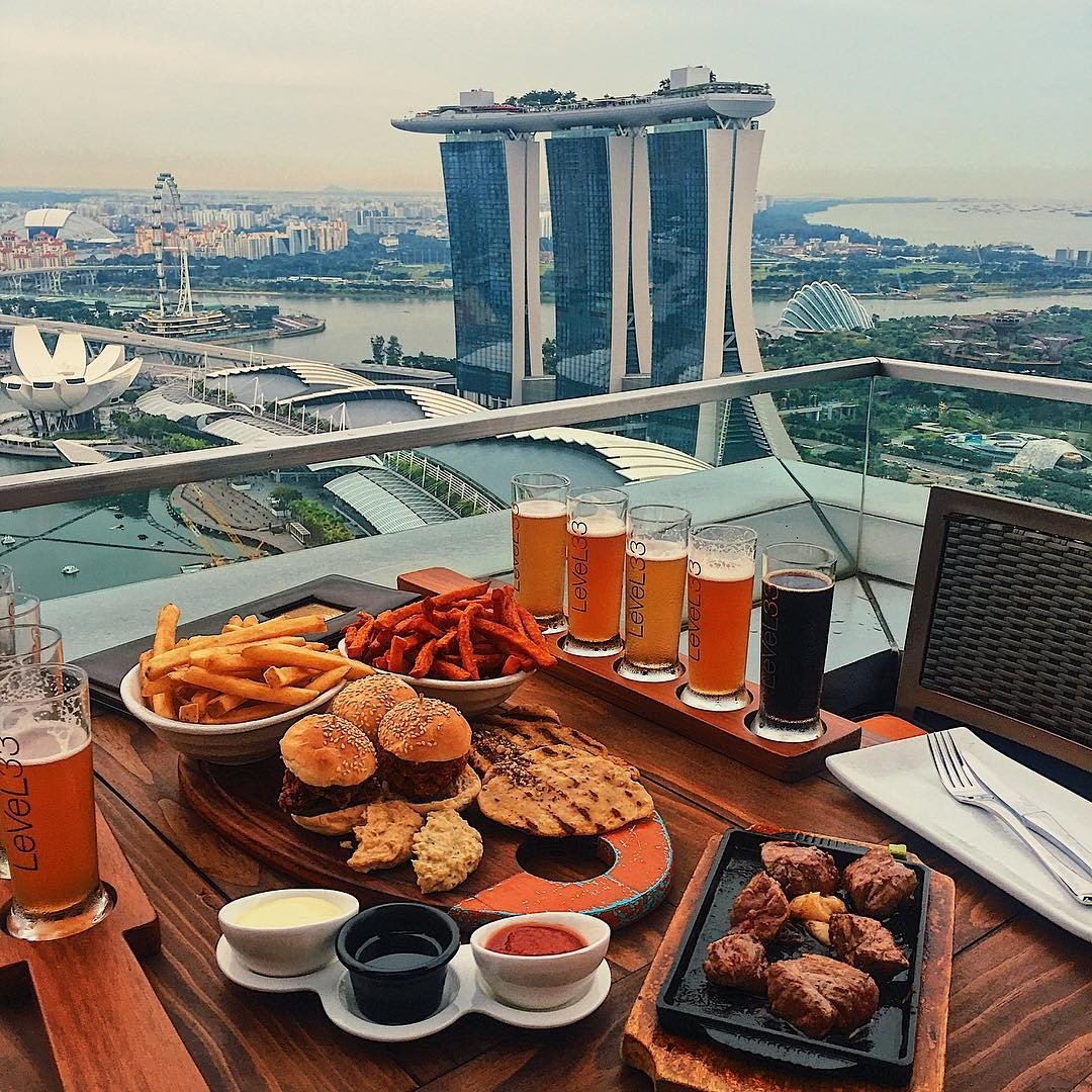 LeVel 33 料理和啤酒-最佳新加坡餐厅