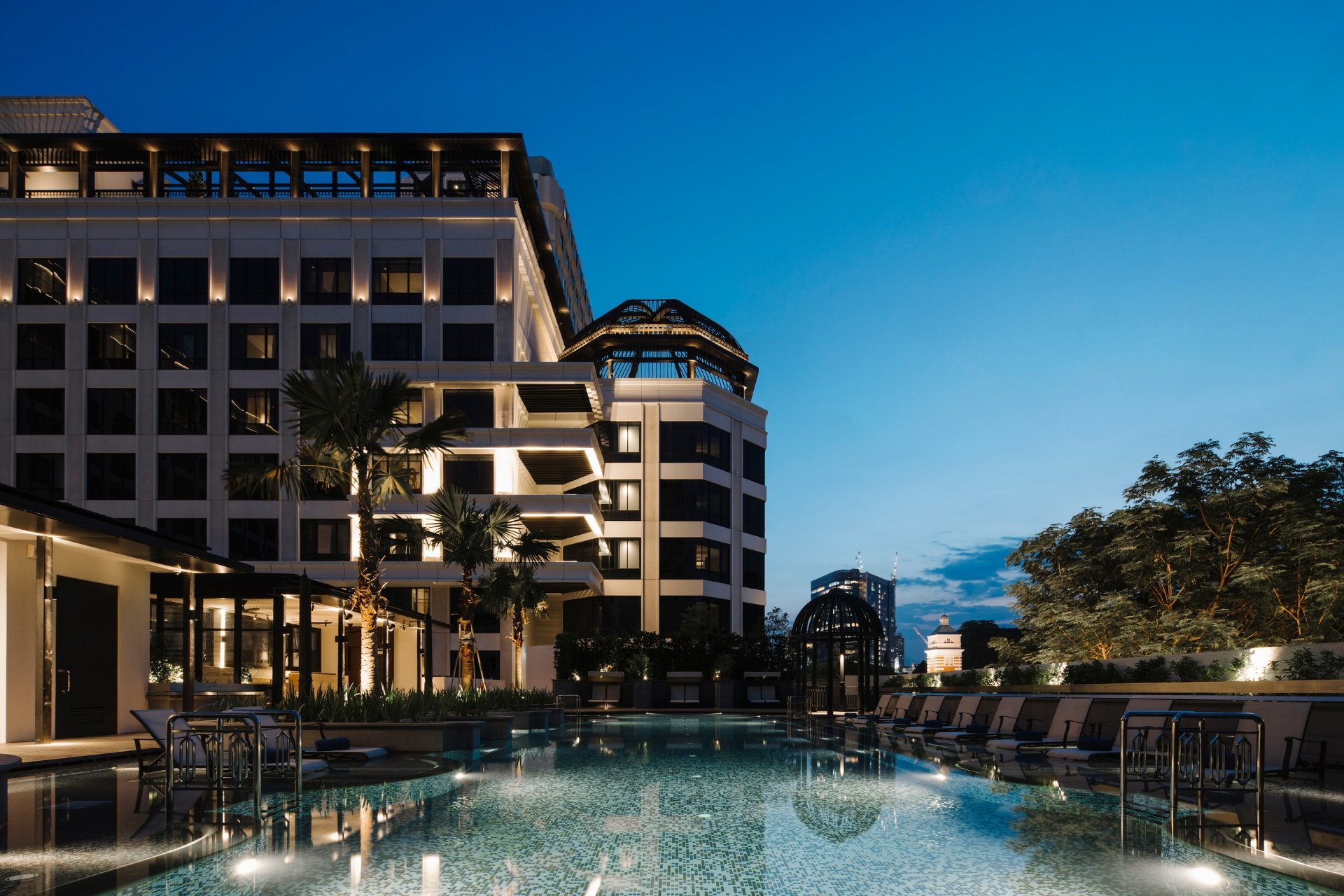 室外泳池-新加坡精品酒店