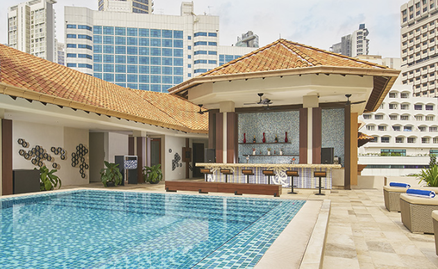 泳池酒吧-新加坡精品酒店