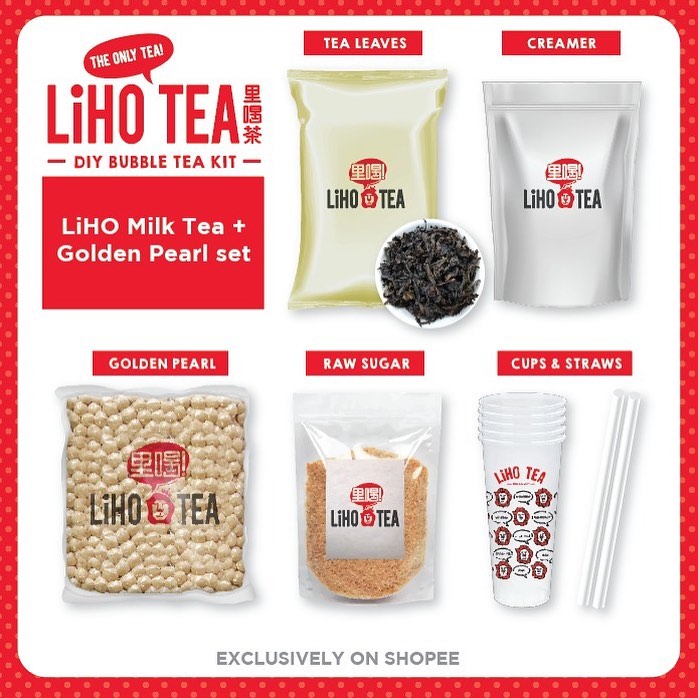 LiHO 泡泡茶组 - 自制泡泡茶组